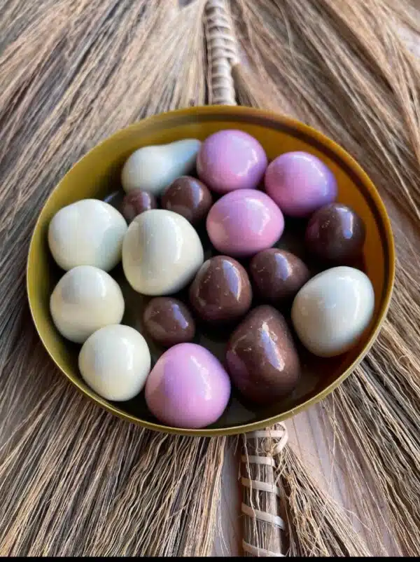 Zoetterette mix gedroogde Aardbeien melk, witte, Ruby Chocolade - Afbeelding 2