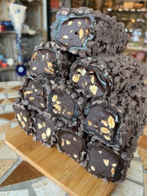 Zoetterette CHOCOLADE VLOKJES AMANDEL BROWNIE TURKS FRUIT